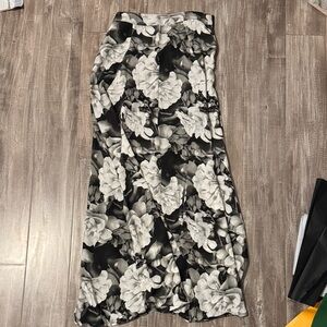 Show Me Your Mumu Floral Black and Gray Women's Skirt